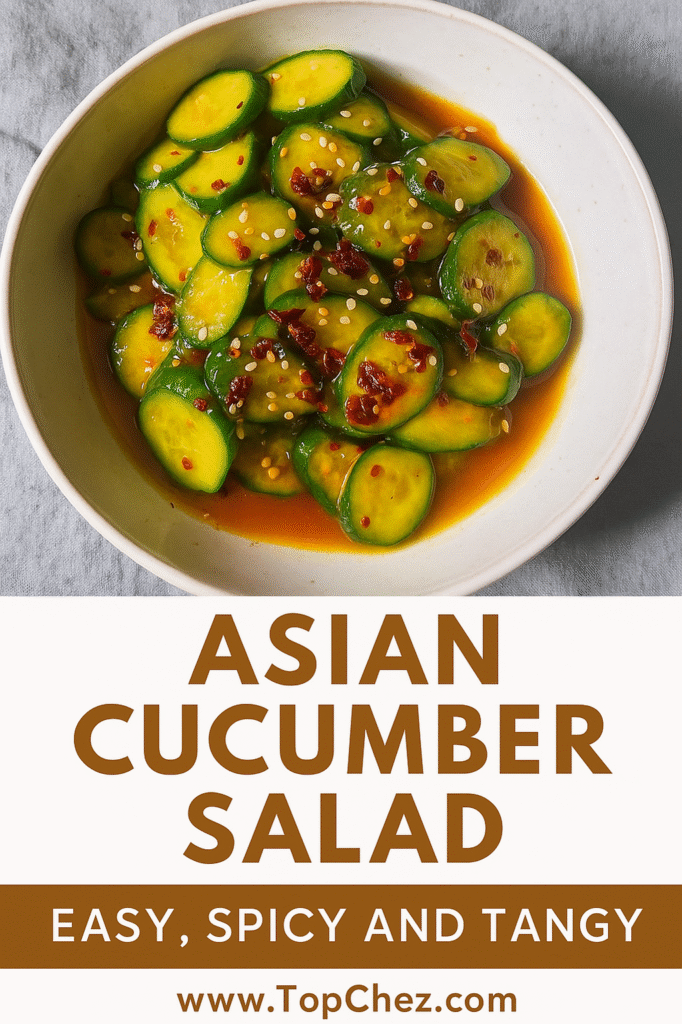 Asian Cucumber Salad: Grandma’s Cool & Spicy Summer Favorite