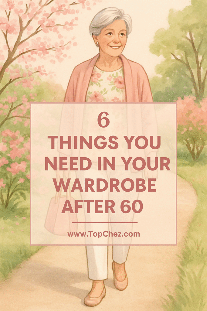 essential wardrobe pieces every woman over 60