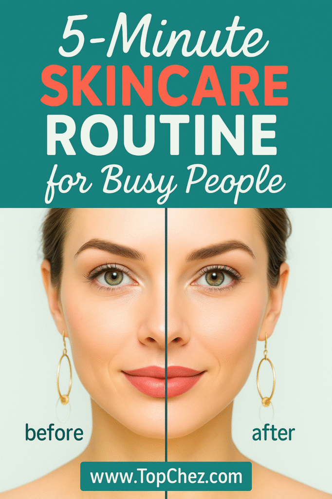5-Minute Skincare Routine for Busy People