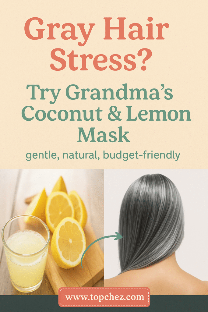 natural remedy for gray hair