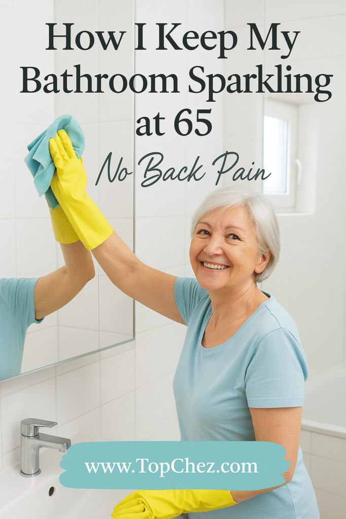 bathroom cleaning tips for seniors
