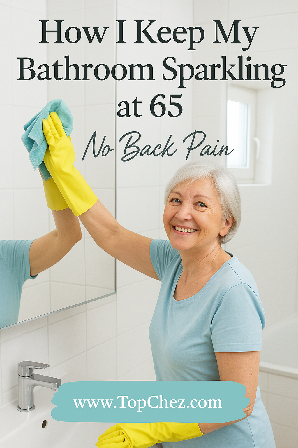 bathroom cleaning tips for seniors