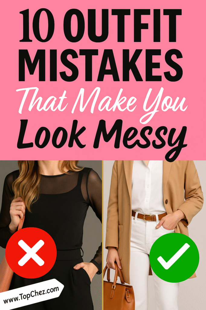 style mistakes after 50